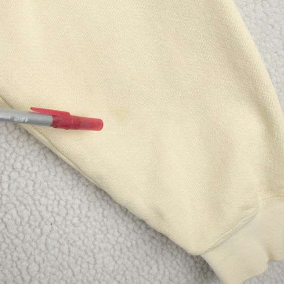 Jansport Sweatshirt Womens Medium Beige White University of New Mexico Retro - Picture 9 of 11